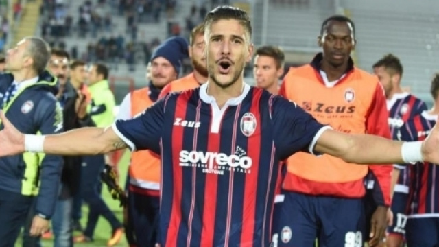 Diego Falcinelli, attaccante del Crotone.