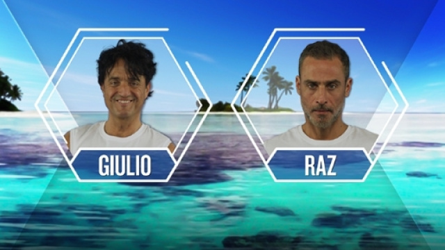 Giulio Base e Raz Degan in nomination