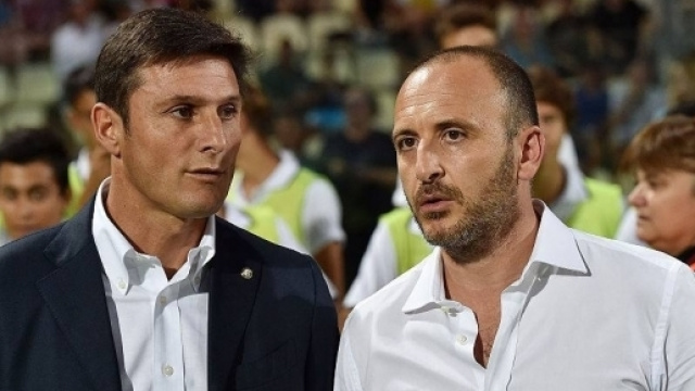 Javier Zanetti e Piero Ausilio