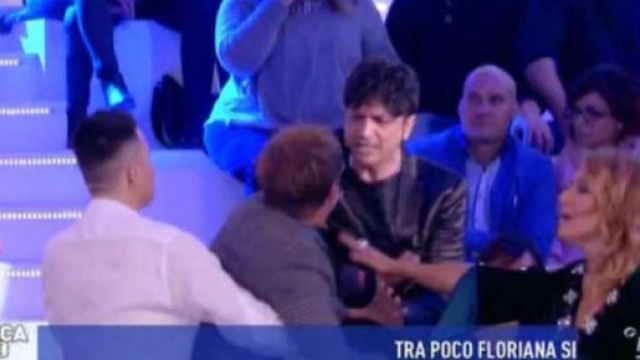 Rissa in diretta a Domenica Live