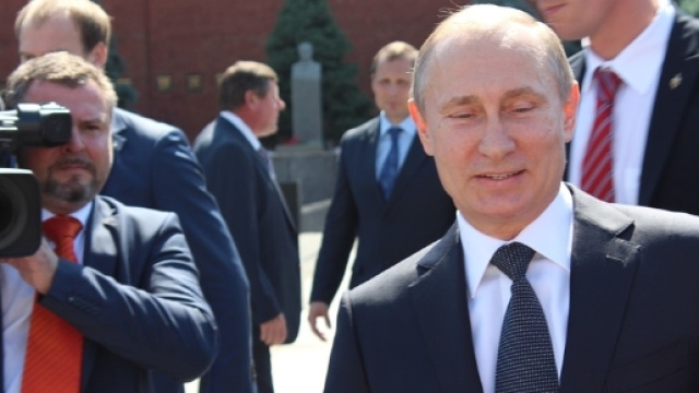 Una foto del presidente russo Vladimir Putin