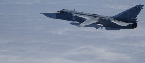 Sukhoy SU-24 "Fencer" primer avi&oacute;n interceptado por los F-18 del Destacamento Ambar.