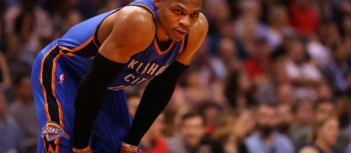 Russel Westbrook anoche en Phoenix