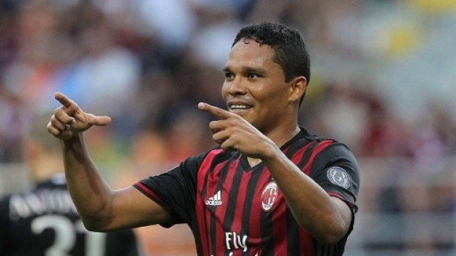 Carlos Bacca potrebbe lasciare il Milan a fine stagione