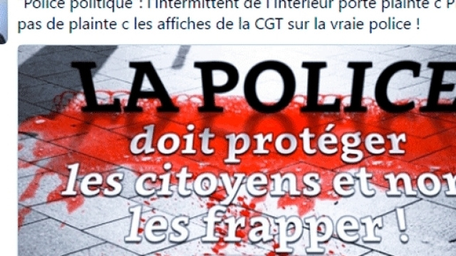 Gilbert Collard avait port&eacute; plainte contre la CGT d&eacute;non&ccedil;ant les violences polici&egrave;res.