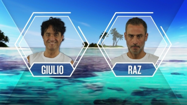L'Isola dei famosi 2017: Raz o Giulio?