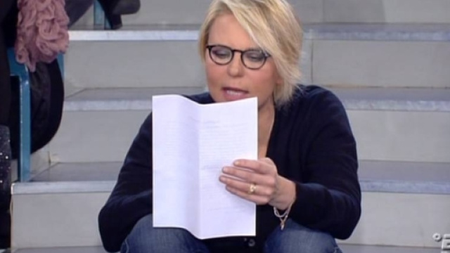 Maria De Filippi a 'Uomini e Donne'.