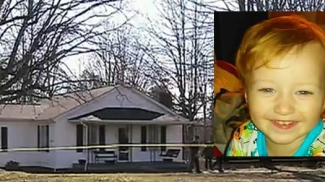 Una foto del portico dove &egrave; morto Landyn Melton
