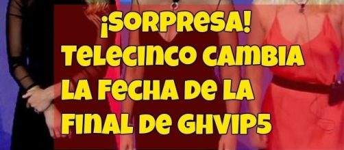Cambio en la fecha final de GHVIP5