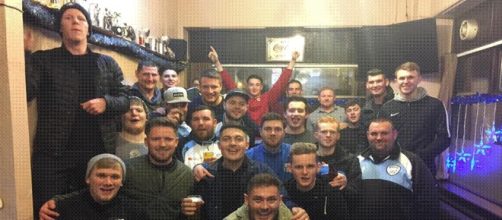 Hazlerigg celebrate another victory on their road to the Final