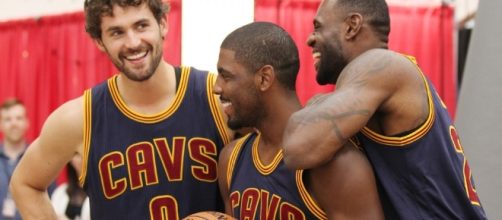 Image author: www.pinterest.com #KevinLove #KyrieIrving #LeBronJames #BigThree