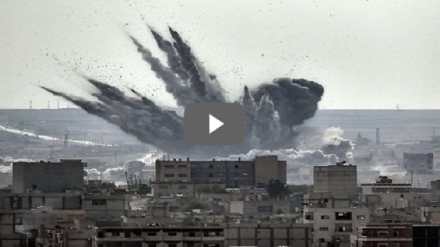 L'ennesimo bombardamento in Siria ad aprile