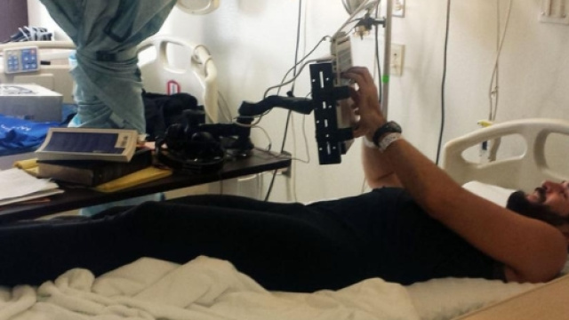 Un esperimento analogo fatto dalla Nasa, il volontario &egrave; rimasto a letto per 3 mesi. Foto: vice.com.