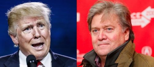 Steve Bannon and Donald Trump. Image via TheForward.com