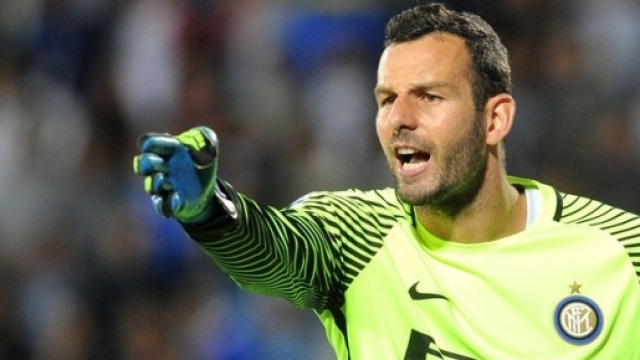 Il portiere dell'Inter Samir Handanovic