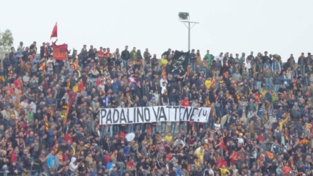 La contestazione della Curva Nord.