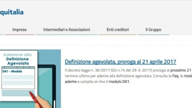 Rottamazione cartelle Equitalia, ecco Contotax per il calcolo 'fai da te' (http://www.gruppoequitalia.it)