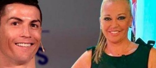 Cristiano Ronaldo y Bel&eacute;n Esteban