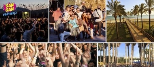 Preparando el primer d&iacute;a del festival SANSAN en Benic&agrave;ssim