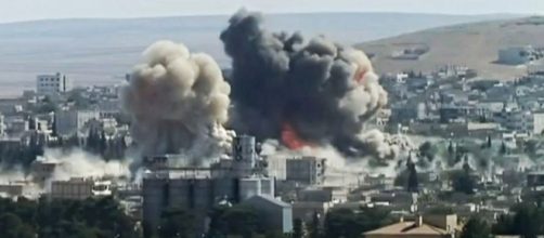 Syria bombing Photo Credit: Karl-Ludwig Poggemann