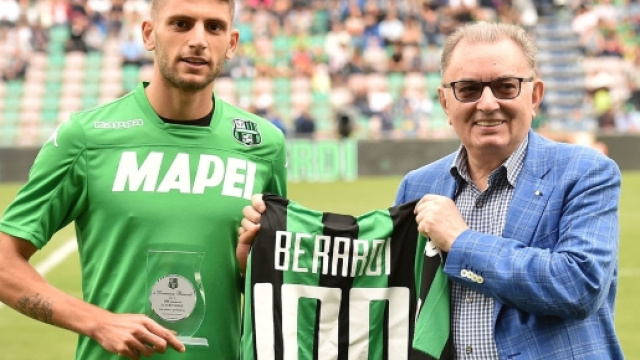 Domenico Berardi e Giorgio Squinzi
