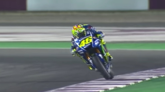 Motogp, Valentino Rossi su Yamaha