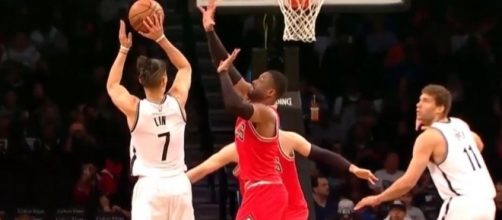 Lin scored 12 points for Brooklyn, Speed of Lin Youtube channel https://www.youtube.com/watch?v=5QzOHYvvtGw