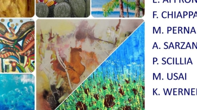 Locandina della mostra collettiva