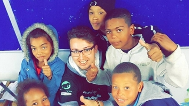 Les enfants de la banlieue du Cap