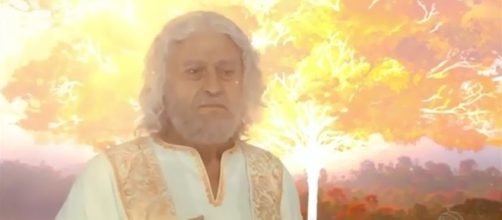 Ator Paulo Gorgulho interpreta o pai Abra&atilde;o em 'O Rico e L&aacute;zaro'