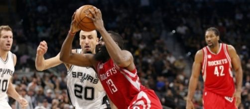 Ginobili wins game 5 for Spurs with blocked shot on Harden - spacecityscoop.com