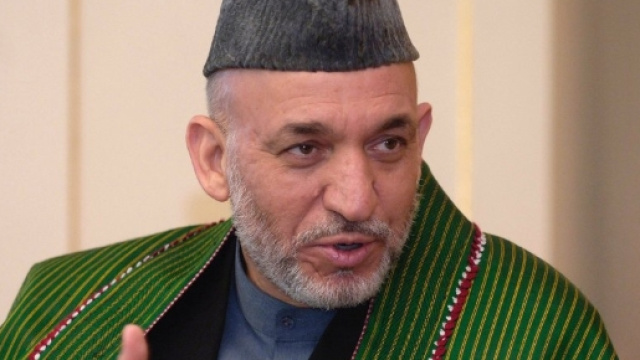 L'ex presidente afgano Hamid Karzai