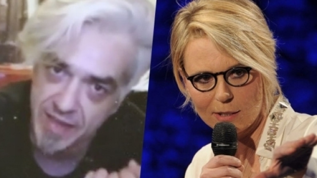 Da sinistra Morgan e Maria De Filippi