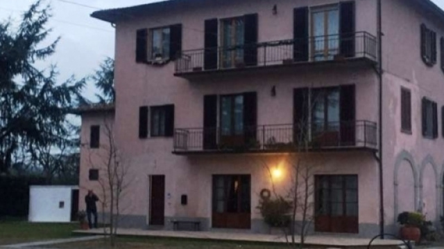 La villa della famiglia Boschi a Laterina (Ar)