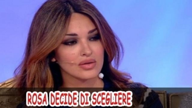 Uomini e Donne anticipazioni: Rosa decide di scegliere