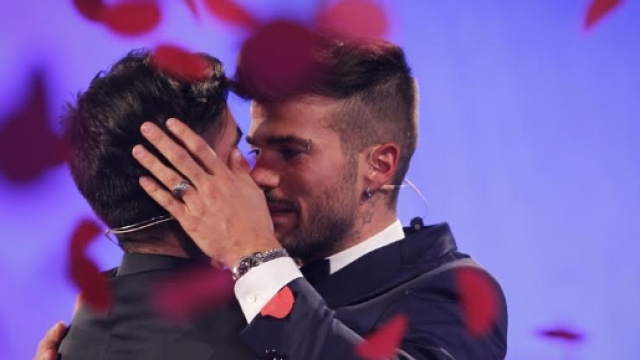 Uomini e donne, Claudio e Mario al momento della scelta