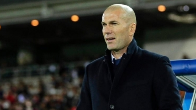 Zinedine Zidane, allenatore del Real Madrid, ex giocatore di Juve e Real