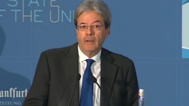 Paolo Gentiloni, presidente del Consiglio