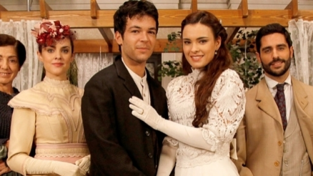 Una Vita, Leonor e Pablo nel giorno del loro matrimonio