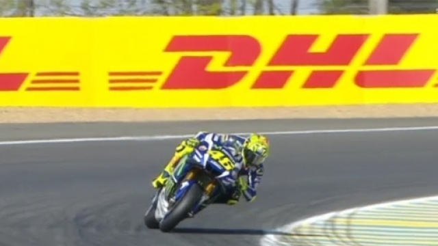 Valentino Rossi, pilota della Yamaha