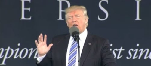Donald Trump at Liberty University, via Twitter