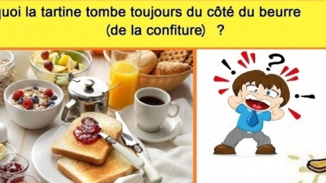 Curieuse fa&ccedil;on d'entamer la journ&eacute;e!