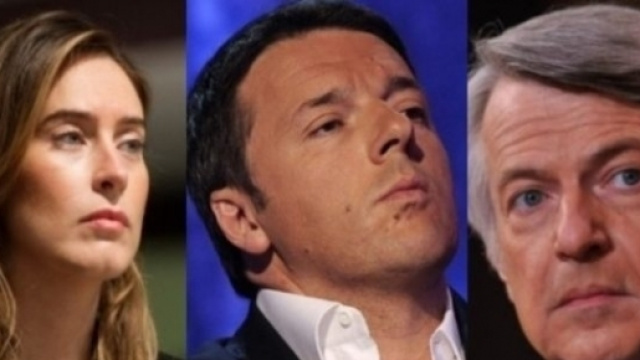 Matteo Renzi scende in campo per difendere Maria Elena Boschi dalle accuse di Ferruccio De Bortoli