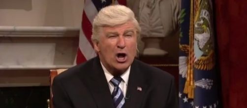 Alec Baldwin on SNL, via Twitter