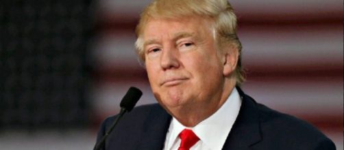 Donald Trump talks about James Comey's firing. [Image credit: Twitter]