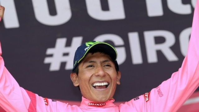 Nairo Quintana nuova maglia rosa