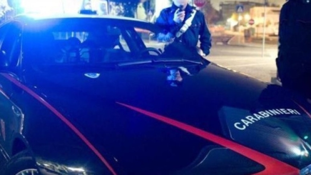 Carabinieri al posto di blocco