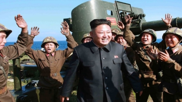 Kim Jong-un, le dirigeant de la Cor&eacute;e du Nord