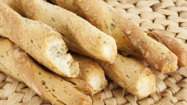 Listarelle di panigata di miglio.