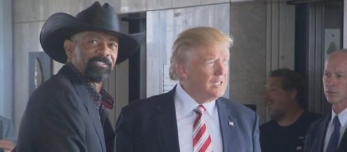 David Clarke has a lot to celebrate since Donald Trump is ... - pinterest.com